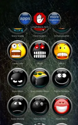 Scary Ringtones android App screenshot 4